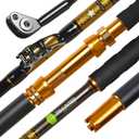 Offshore Trolling Rod Saltwater Big Game Boat Fishing Rod Heavy Duty Roller Rod