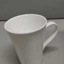 Mikasa Swirl White 16 Piece Dinnerware Set, Service for 4