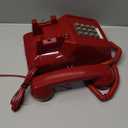 Sangyn Retro Landline Phone Classic 2500 Analog Desk Phone with Indicator Mechanical Ringer Vintage Corded Telephone Old Phone for Home School Hotel Office (Red)