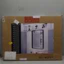 LOAAO Black Metal Framed Bathroom Mirror for Wall, 22X30 Inch Rounded Rectangle Mirror, Matte Black Bathroom Vanity Mirror Farmhouse, Anti-Rust, Hangs Horizontally or Vertically