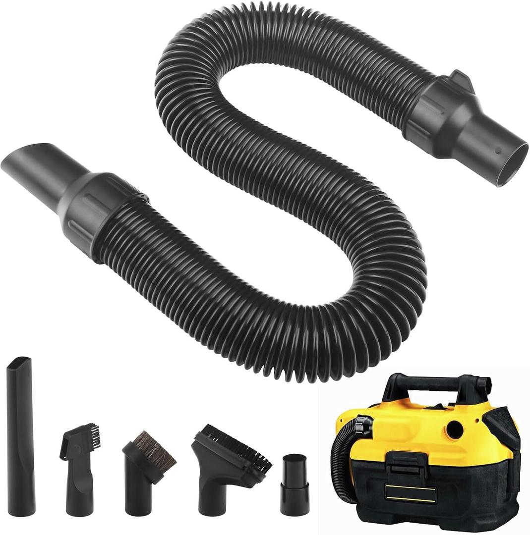 5140128-68 Replacement Hose Assembly And Vac Hose Attachment Kit Compatible with Dewalt Vacuum DCV580 DCV581H DCV580H Models