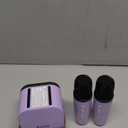 Mini Karaoke Machine for Kids, 2025 TOP Toys Christmas Birthday Gifts Ideas for Girls Ages 4, 5, 6, 7, 8, 9, 10, 12+ Years Old, Portable MP3 Player with 2 Wireless Mics for Party