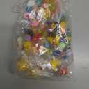 110 Pcs Multicolor Mini Resin Ducks, Tiny Ducks to Hide, Little Ducks Figurines Small Miniature Ducks Figures Bulk for Mini Fairy Garden, Dollhouse Decoration Micro Landscape Ornament