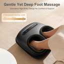 Nekteck Foot Massager with Heat [2026 Upgraded], Electric Shiatsu Foot Massage Machine for Circulation, Plantar Fasciitis & Neuropathy, 3 Intensity Levels, FSA Eligible Gifts for Men & Women
