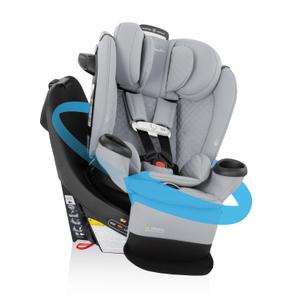 Evenflo Revolve360 Extend All-in-One Rotating Car Seat with Green & Gentle Fabric (Quartz), Manufactured Date: 2026/03/23