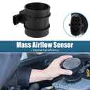 X AUTOHAUX Car Mass Air Flow Sensor Meter Replacement 5WK97012 for Opel for Astra H 2006-2010 for Opel for Astra H CC 2006-2010
