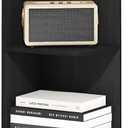 Furinno Pasir 4-Tier Corner Open Shelf Bookcase, Blackwood