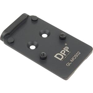 DPP Titanium Adapter Plate Compatible with Glock 17 19 MOS Holosun 407/507C/508T Trijicon RMR/SRO DPP Titanium Adapter Plate Compatible with Glock 17 19 MOS Holosun 407/507C/508T Trijicon RMR/SRO