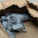 Plunger Valve with Pipe Holder Pool Hose Adapter for Above Ground Pools, Pool Pump Hose Replacement Parts (2 Pack)