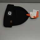 Sealskinz Heydon Wp Cold Wt. Led Roll Cuff Beanie - Black - Str. XXL - Hue