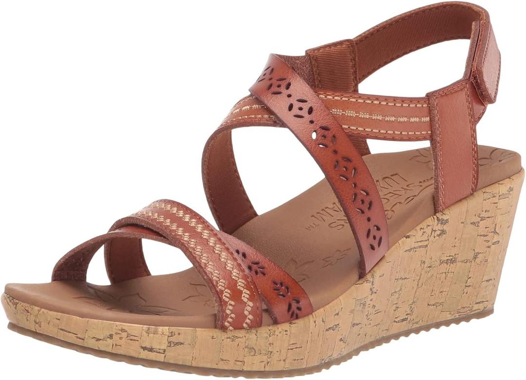 Skechers Women's Beverlee Delicate Glow Sandal, 8.5