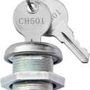 Truck Tool Box Lock Replacement with Keys Pickup Toolbox Latch Cylinder Keyed Alike 4 Pack