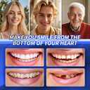Temporary Veneers Kit for Women and Men, Tooth Replacement Kit, Nature and Comfortable (1 Count (Pack of 1), Unflavored)-NN03