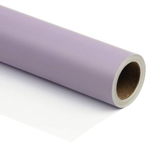 RUSPEPA Light Purple Wrapping Paper Solid Color for Wedding, Birthday, Shower, Congrats, and Holiday - 30 inches x 32.8 feet