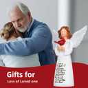 Cardinal Gifts for Women,Angel Cardinal Figurine Memorial Sympathy Gifts for Loss of Loved One,Sculpted Hand-Painted Figurine,5.1inches