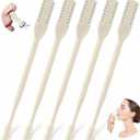 Nose Hair Trimmer 5 Pcs 2-in-1,2026 New Double Sided Nose Trimmer.Portable 360 Rotating Manual Nasal Hair Cutter for Men and Women, Manual Hair Remover for Home Travel Essentials (Butter Yellow -5pcs)