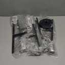 ASGYISA Semi Flush Mount Modern Ceiling Light Fixture 6 Lights Black Vintage Matte Sputnik Chandelier Ceiling Lamp with E26 Bulb Base for Farmhouse Dining Room Living Room Bedroom Study Kitchen