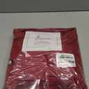 Pizuna Pure 100% Cotton Bed Sheets Set Twin XL Size Rio Red, Luxurious 400 Thread Count Long Staple Cotton Sateen Sheets with 15" Deep 2 Extra Pillowcase (Combed Cotton Bed Sheet Set)