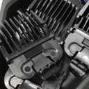 Andis 21420 EasyClip Pro-Animal 7-Piece Detachable Blade Clipper Kit, Animal/Dog Grooming, Purple MBG-2 (Blue)