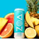 ZOA Zero Sugar Energy Drink Variety Pack, Sugar Free with Electrolytes, Healthy Vitamin C, Amino Acids, Essential B-Vitamins, and Caffeine from Green Tea, 18 12 oz cans, White Peach, Tropical Punch, Frosted Grape (EXP 10/11/26)