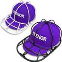 Hat Washer Cage for Washing Machine  Baseball Cap Cleaner Rack for Washer & Dishwasher, Structured Cap Shaper & Protector for Hats  2 Packs (Assembly Required)