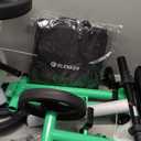 ELENKER Knee Scooter with Basket Dual Braking System for Ankle and Foot Injured Bright Black