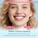 2 x Niacinamide Whitening Toothpaste, Niacinamide Toothpaste Intensive Whitens Teeth, Protects Tooth Enamel, Stain Removal & Freshens Breath, Fuoride-Free Whitening Toothpastes for Brilliant Smile