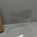 xydstay 6 Pack Clear Acrylic Shelf Dividers for Closet Organization, Purse Organizers for Closet, Clothing Dividers, Handbag Organizers for Shelves in Bedroom and Office