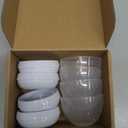 Dome Caps with Nipple Rings Set Compatible for Philips Avent Natural Baby Bottles, Replacements Screw Collars with Dome Lids for Como tomo, Set of 4