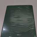 AHGXG Graph Paper Notebook - Grid Notebook Journal, 120 GSM Thick Graph Paper, Large B5 Notebook 96 Pages, Leather Softcover, for Graphing, Writing, Math, Engineering, 7.6'' X 10'' - Green