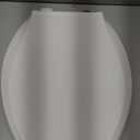 KOHLER 4636-RL-0 Cachet ReadyLatch Elongated Toilet Seat Slow Close, Soft Close Toilet Seat Quiet Lid, Contoured Grip-Tight Bumpers Installation Hardware, Apartment Essentials, White