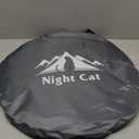 Night Cat Pop-up Mosquito Tent: 1 Person Camping Tent with Bug Screen Net Adults Kids Fits with Camping Cot (Exclueded) (Army Green)