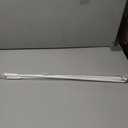 24 inch Curtain Pull Wand, White Curtain Pull Rod with Hook, Drapery Pull Wand for Easier Opening and Back - 2 Pack