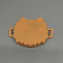 Dog Treat Pouch with Clicker Magnetic Closure, Silicone Fanny Pack for Pet Training,Adjustable Waist Belt, Leak-Proof, Ideal for Walking Training (Husky)