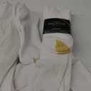 GOLDTOE Men's 656S Cotton Crew Athletic Socks, Multipairs 6 pcs XL