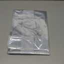 Mixweer Clear Vinyl Table Cover Protector Waterproof Plastic Tablecloth Dining Table Cover White Lace Tablecloth for Dining Tables Kitchen Home(60 x 84 Inch)