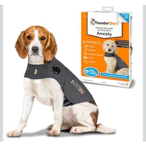 ThunderShirt for Dogs, Medium, Heather Gray Classic - Dog Anxiety Relief Calming Vest Medium