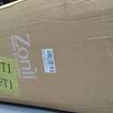 ZonLi Japanese Floor Futon Mattress Full Size 75"x 54", 100% Cotton Cover 4'' Thicken Tatami Mattress, Foldable Sleeping Pad, Portable Dormitory Tatami Mat, Roll Up Floor Lounger Bed for Adult