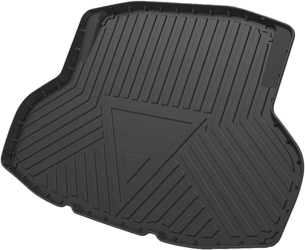 Civic Sedan Cargo Mat - Compatible with 2016-2021 ModelsAll Weather Rear Cargo Liners Trunk Tray Floor mats3D Tech Modeling Waterproof Durable Odorless TPO Accessories, No 2-Doors/Hatchback Models