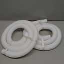 1.25" Pool Hose Replacement for Intex Pump - 59" Long Hose for Intex Filter Pump 607, 637, 1.25" Pool Connection Hose for Above Ground Pools 330GPH 530GPH 1000GPH Filter Pump (2 Hoses with 4 Clamps)