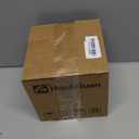 Hon&Guan 4 Inch Dryer Vent Cover Outside with Removable Mesh, Wall Mount Extractor Vent with Rubber Cushioned Non-Return Flap, High Quality Iron Outside Dryer Vent Cover for House (Black)