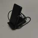 Wireless Charger Stand Fast Charging for Pixel 10 Pro XL 9A 9 Pro XL Fold 9 8A 7A 8 7 6 Pro, 15W Phone Wireless Charger Station for Samsung Galaxy S25 S24 S23 S22 S21 S20 Ultra FE (Pure Black)