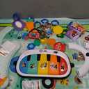 Baby Einstein Farm Explorers 4-in-1 Kickin Tunes Musical Meadow Music & Language Discovery Gym, Ages 0 Months and Up