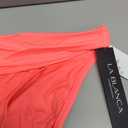 Island Goddess Shirred Band Hipster Bikini Swimsuit Bottom (Orange, L)