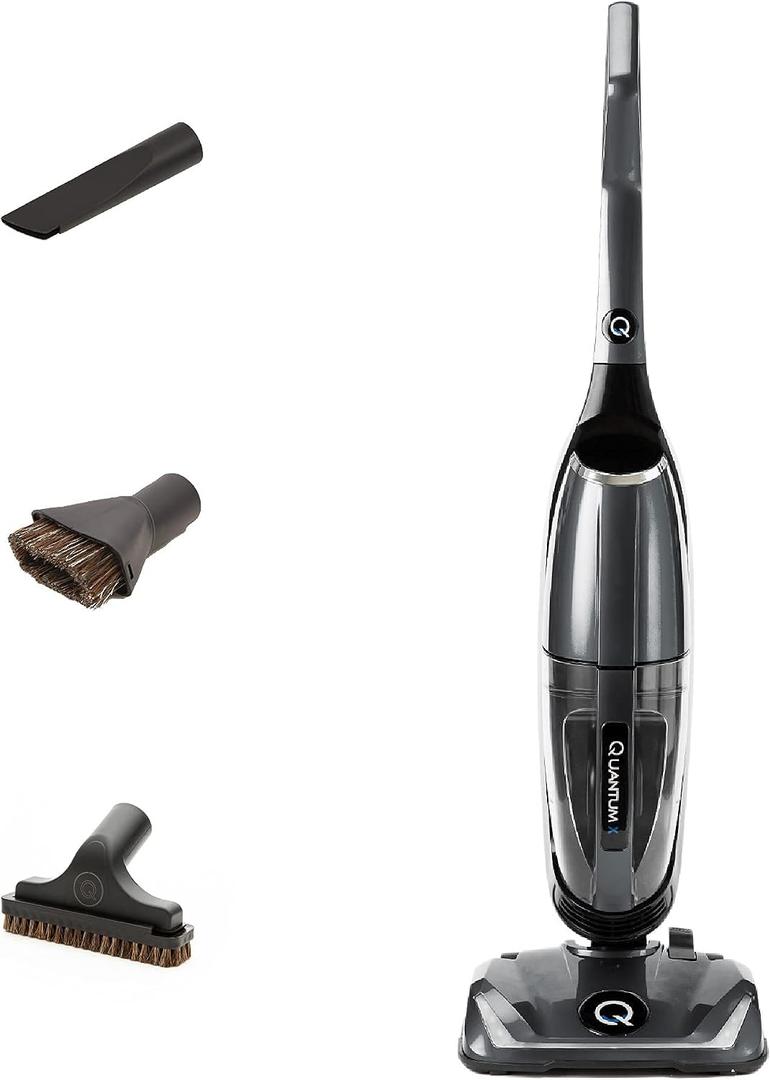 Quantum X Upright Water Vacuum Cleaner - No Filters, Telescopic Body, Pet Vacuum Cleaner and Picks Up Wet Spills, Unique Technology