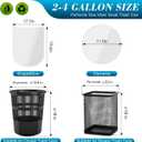Charmount Small Trash Bags 2-4 Gallon 1000 Count