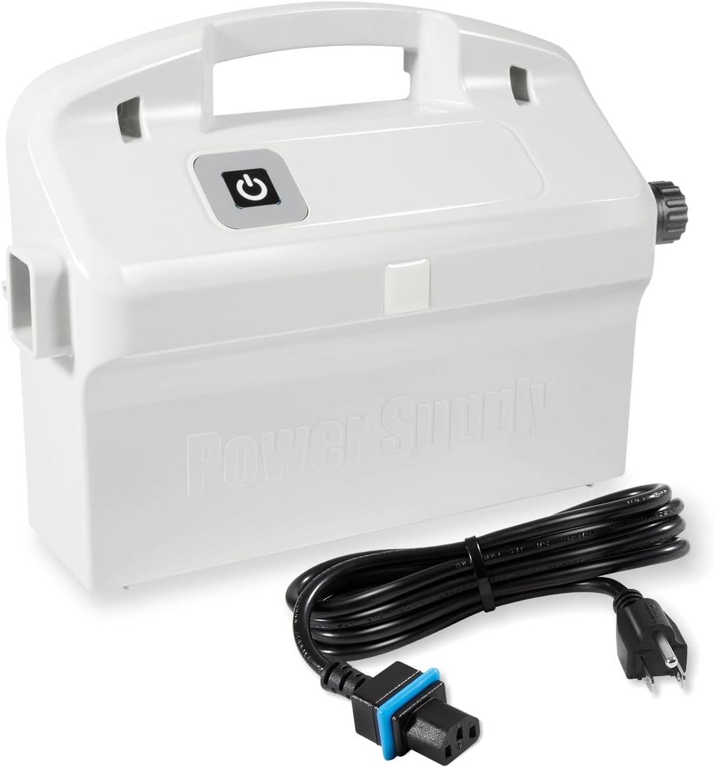 9995670-US-ASSY Power Supply with 58984402LF Power Cord Replacement Kit for Dolphin 3001, Advantage (Old) & Plus, Commander, Saturn (Old), Deluxe 3, Dolphin Pro, DX5, Heavy Duty, Nautilus (Old)