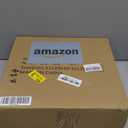 SORCEDAS 7 Tiers Vertical Shoe Rack Wooden Shoe Storage Organizer for Space Saving Narrow Shoe Shelf Storage 7 Pairs for Entryway Living Room Bedroom(Bronze + Rustic Dark Brown)