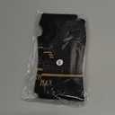 INDEEMAX Copper Wrist Compression Sleeve 1 Pair, Comfortable Hand Brace Support for Arthritis, Tendonitis, Sprains, Workout, Carpal Tunnel - Left & Right - Women and Men (Black)