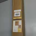UNISHADES Cordless Bamboo Roman Shades for Windows, Blinds Size (34.5" W ×48" H) Colour (Highfield Teak)
